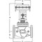 Pneumatisch bediende regelafsluiter Type: 25821 Serie: V16/2G Nodulair gietijzer Flens EN (DIN) PN16